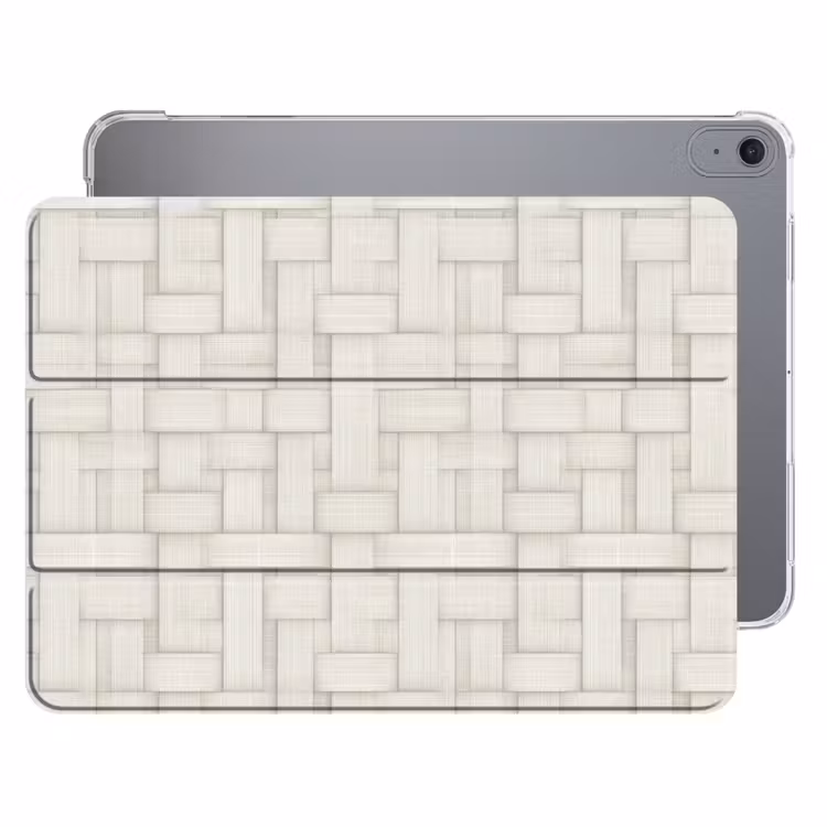 iPad hoes - Vlechtwerk - Banen - Beige — 1