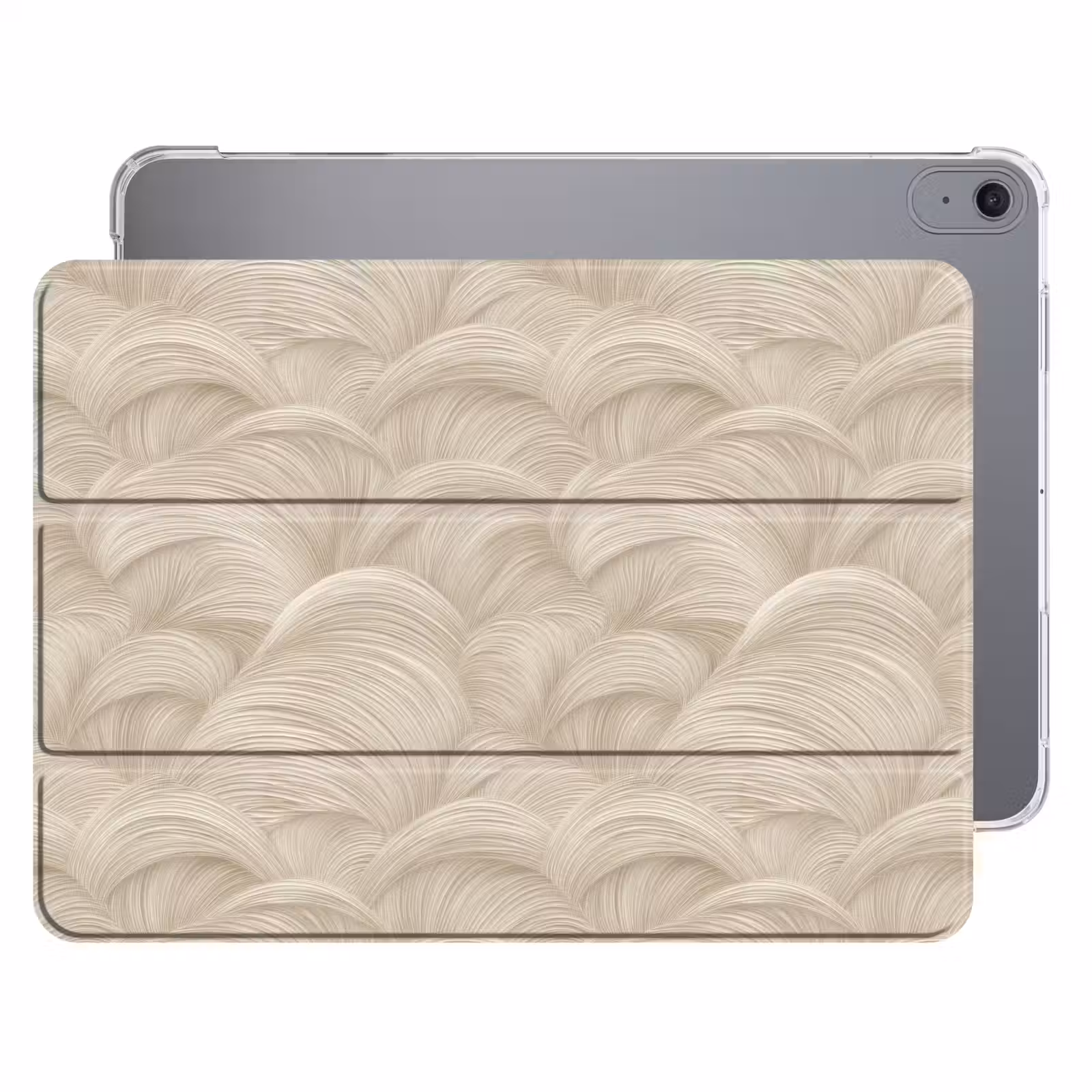 iPad hoes - Bogen - Patroon - Beige — 1