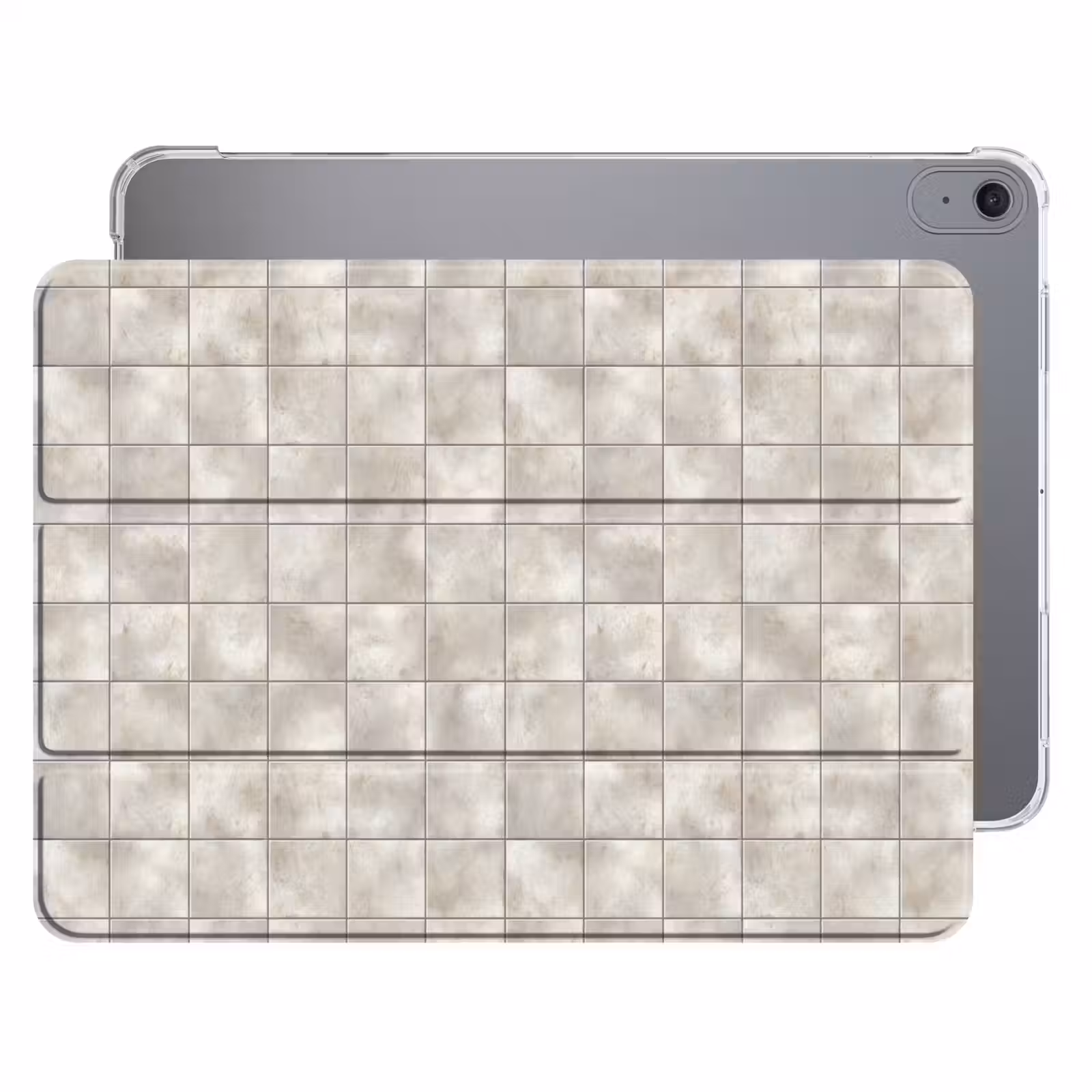 iPad hoes - Tegels - Natuurlijk - Grijs — 1