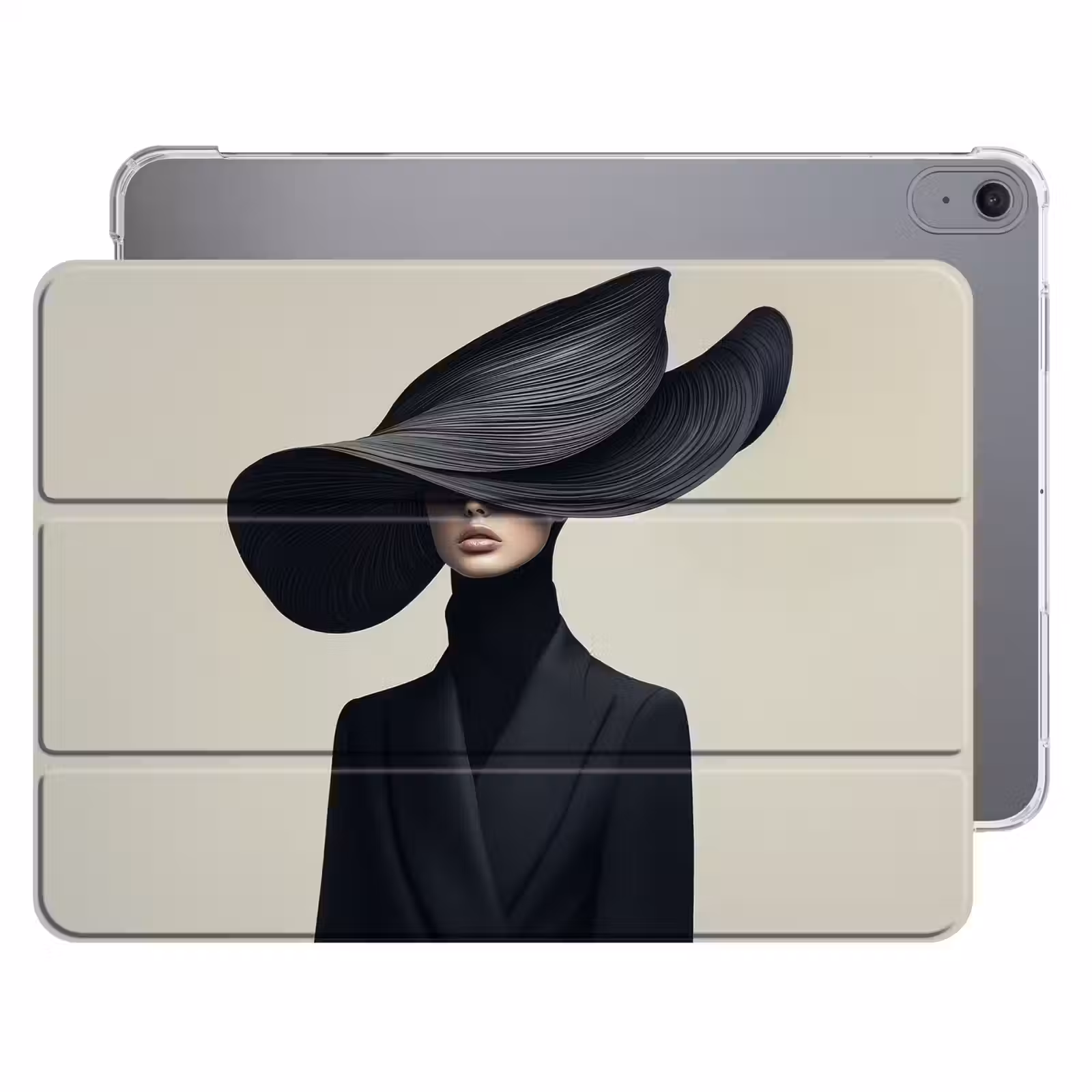 iPad hoes - Zwart - Vrouw - Hoed — 1
