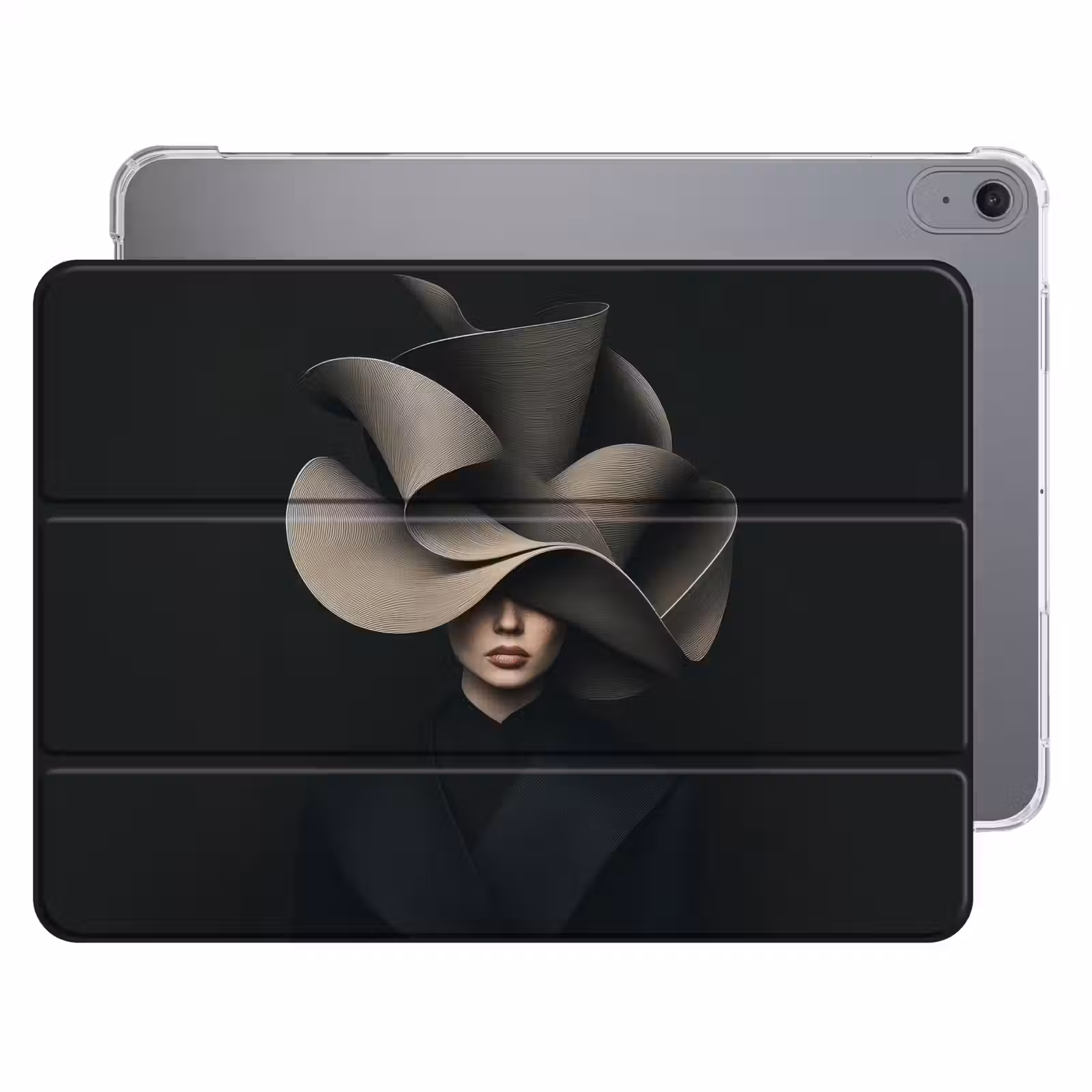 iPad hoes - Zwarte - Hoed - Vrouw — 1