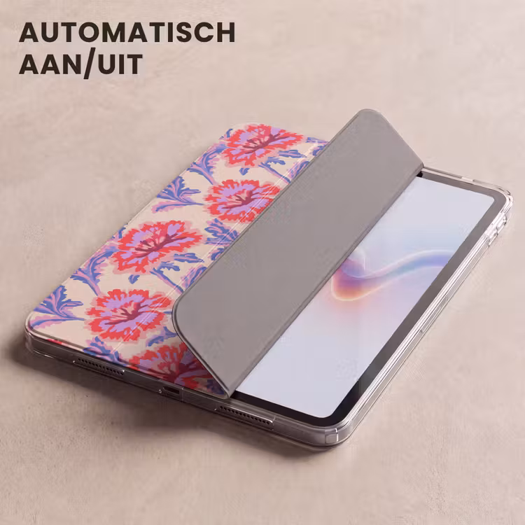 iPad hoes - Bloemen - Patroon - Meerkleurig — 5