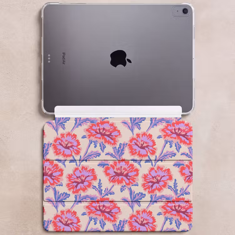 iPad hoes - Bloemen - Patroon - Meerkleurig — 6