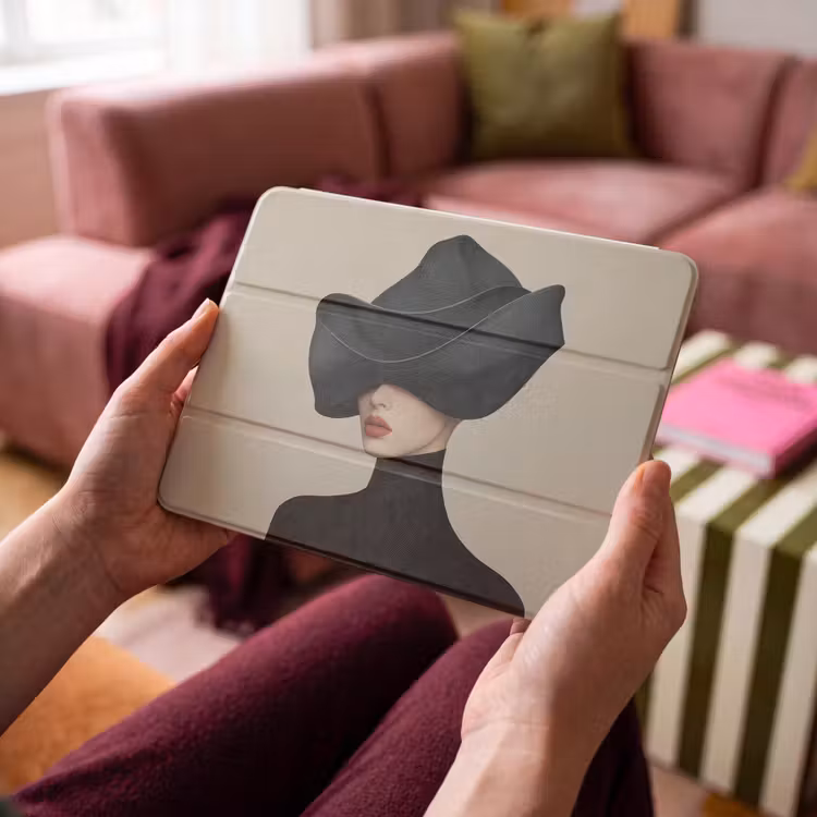 iPad hoes - Vrouw - Groen - Hoed — 4