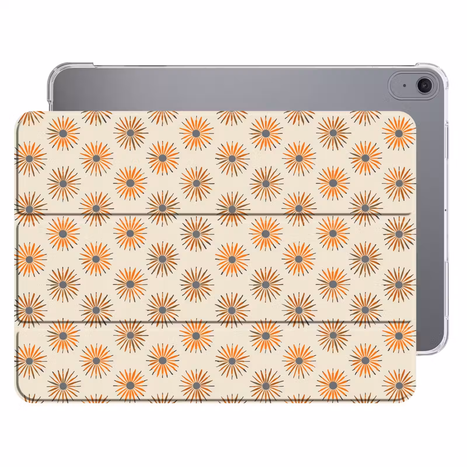 iPad hoes - Madelief - Patroon - Oranje — 1
