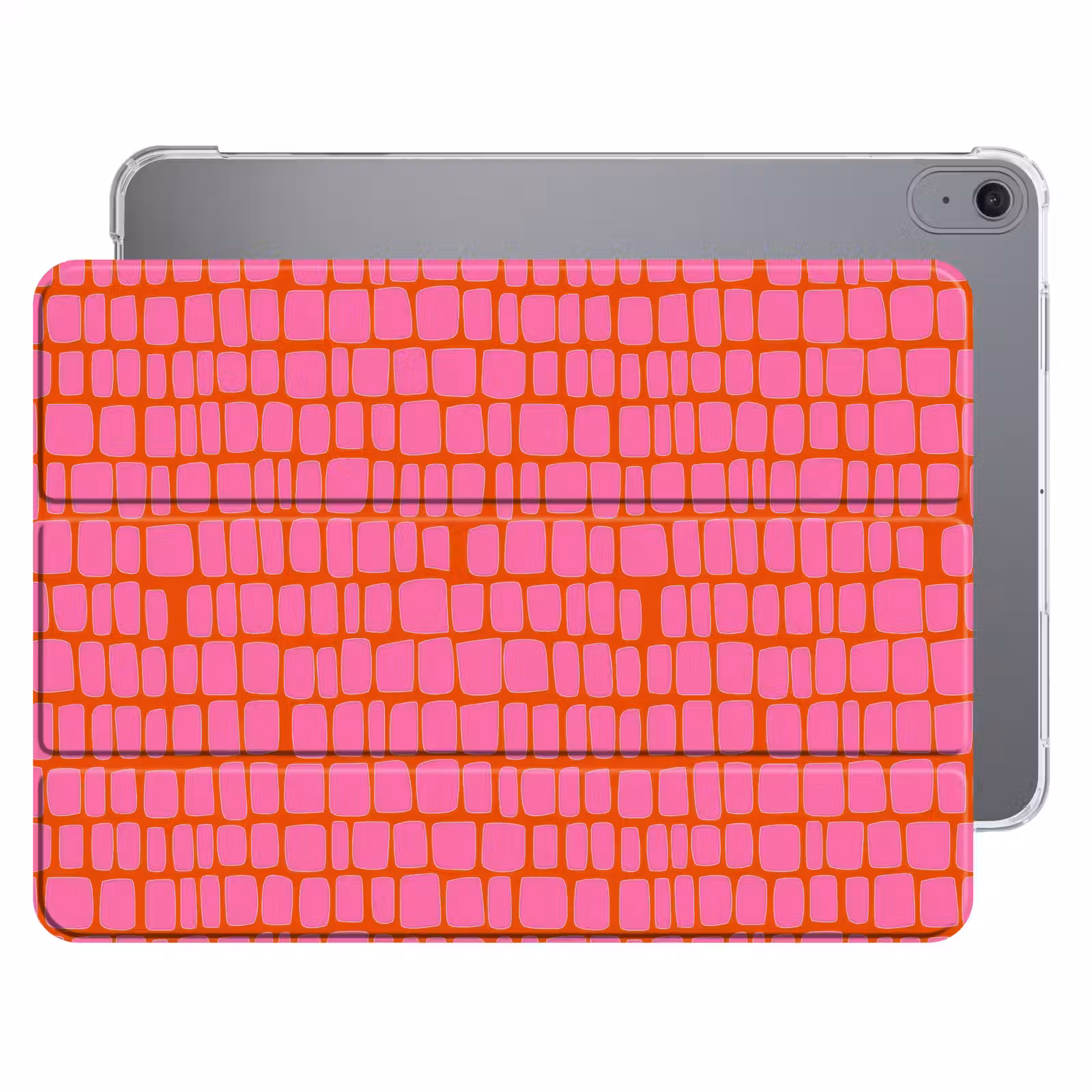 iPad hoes - Organisch - Raster - Roze — 1