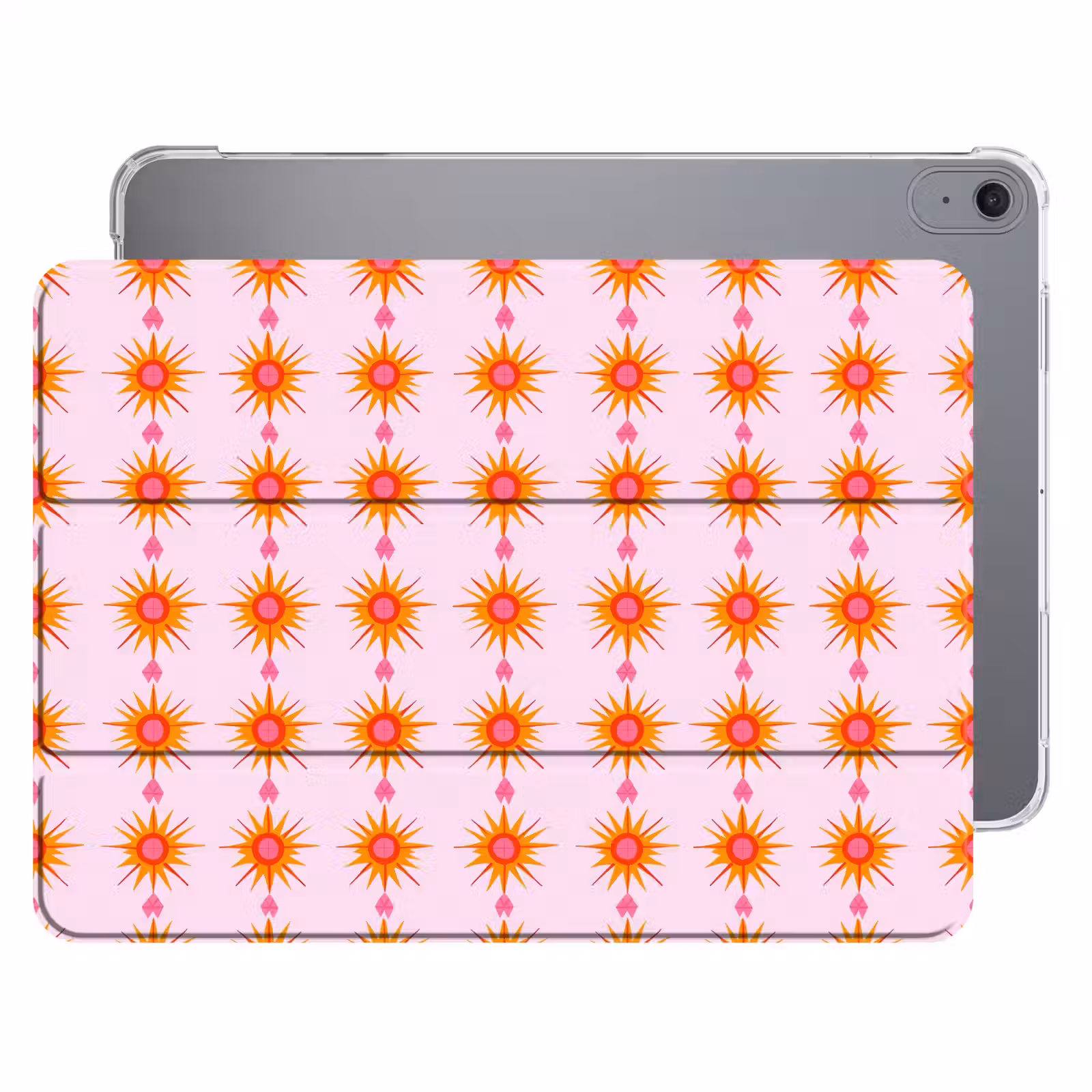 iPad hoes - Zon - Motief - Roze — 1