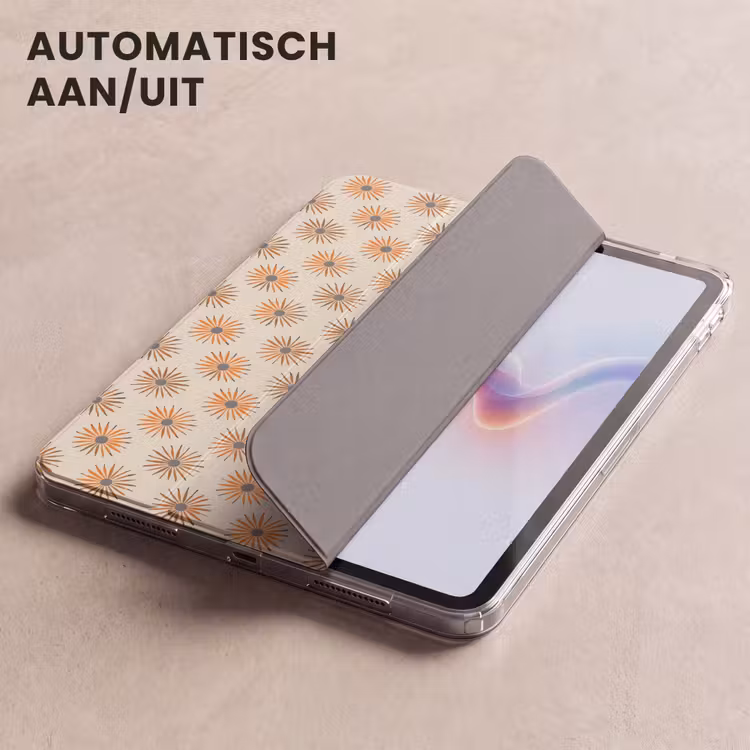 iPad hoes - Madelief - Patroon - Oranje — 5