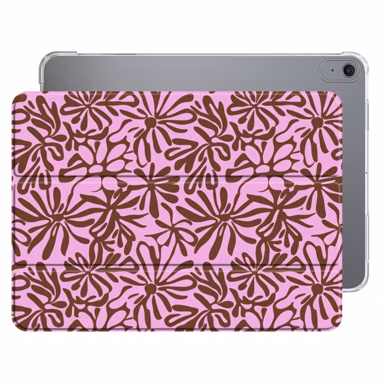 iPad hoes - Organisch - Patroon - Roze — 1