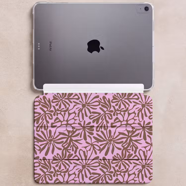 iPad hoes - Organisch - Patroon - Roze — 6