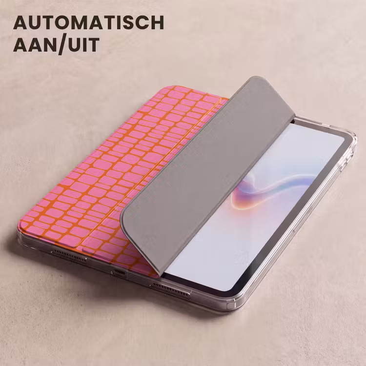 iPad hoes - Organisch - Raster - Roze — 5