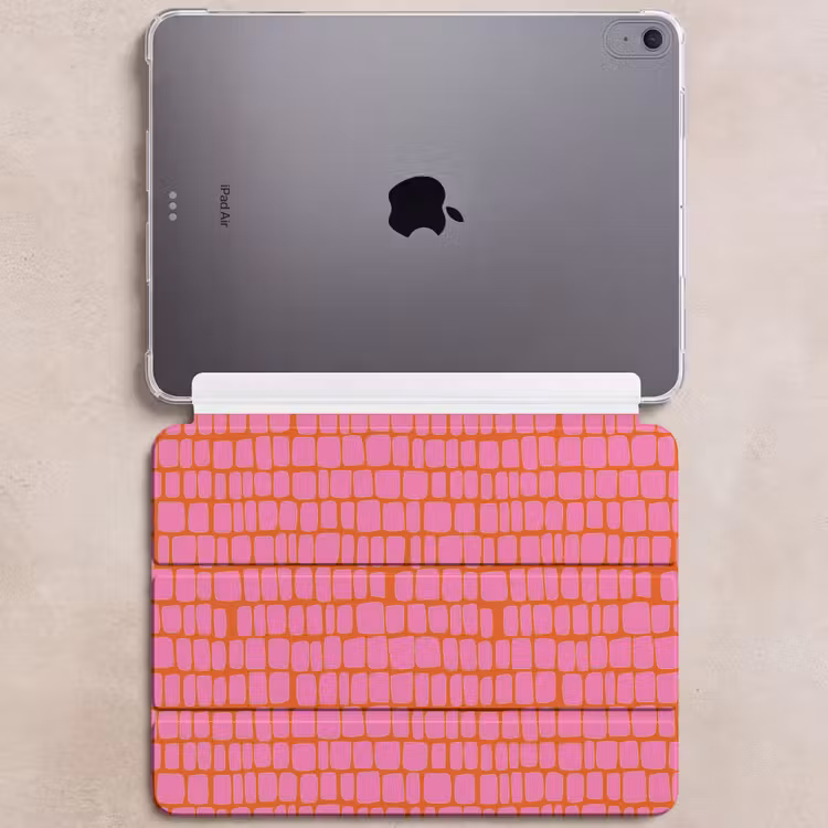 iPad hoes - Organisch - Raster - Roze — 6