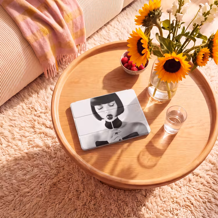 iPad hoes - Vrouw - Lolly - Zwart - Wit — 2