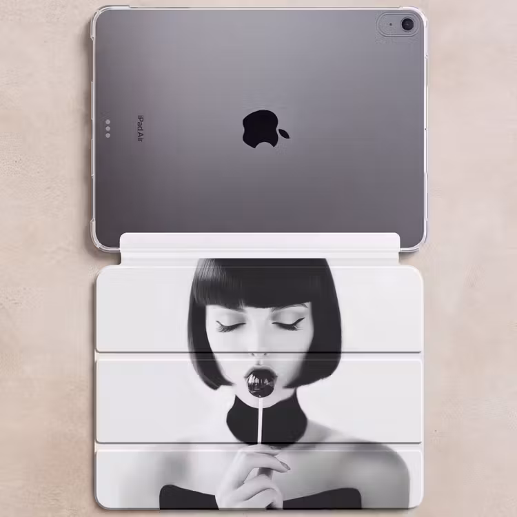 iPad hoes - Vrouw - Lolly - Zwart - Wit — 6