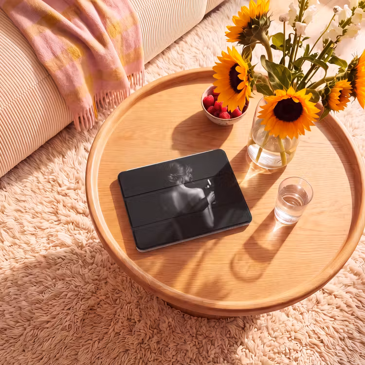 iPad hoes - Vrouw - Wijn - Jurk — 2