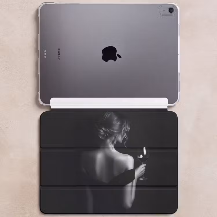 iPad hoes - Vrouw - Wijn - Jurk — 6