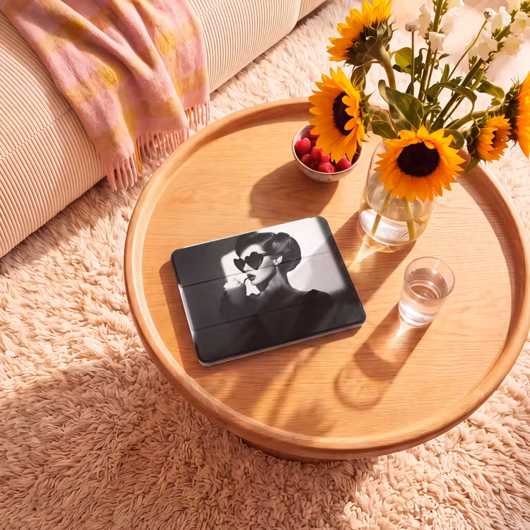 iPad hoes - Vrouw - Zwart - Hart — 2