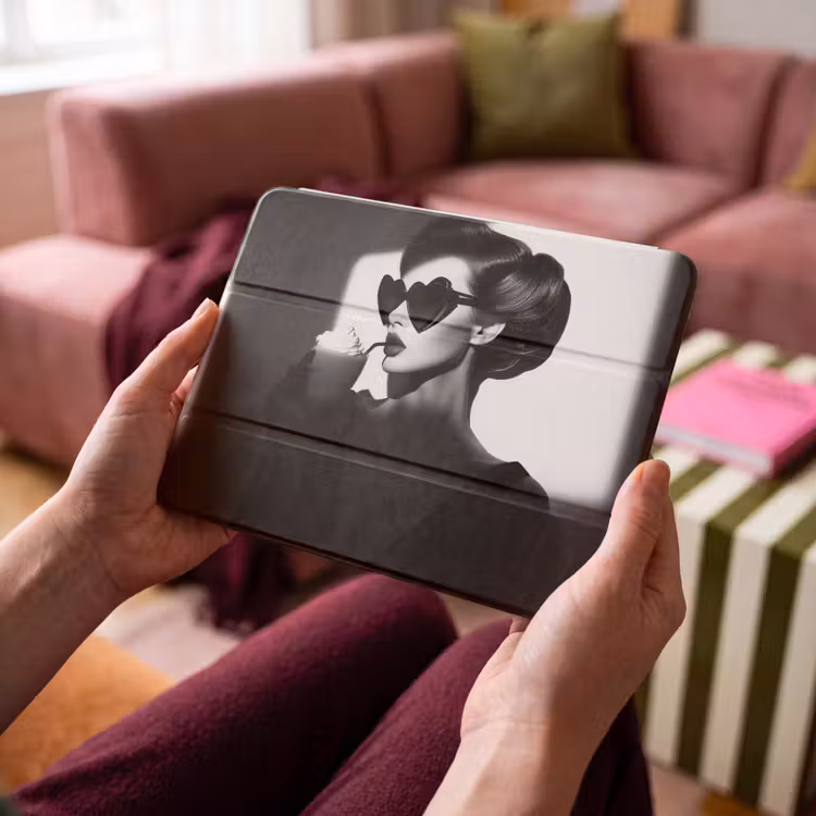 iPad hoes - Vrouw - Zwart - Hart — 4