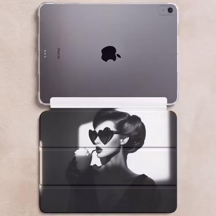 iPad hoes - Vrouw - Zwart - Hart — 6