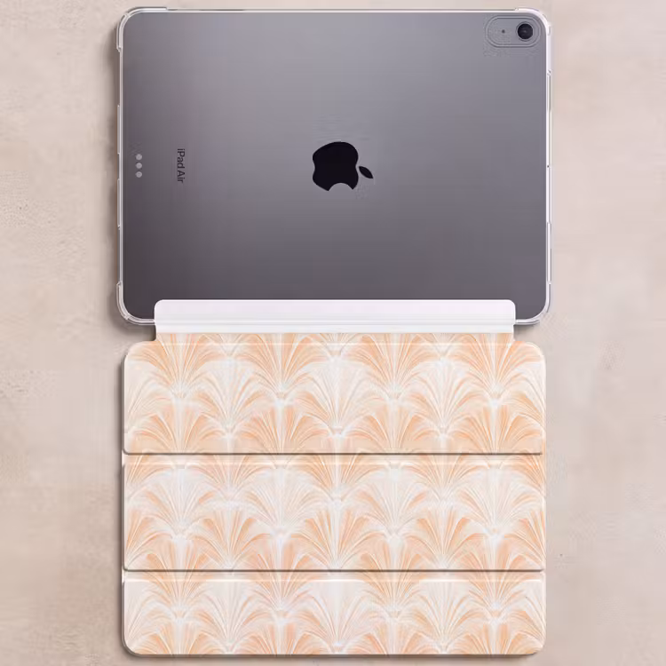 iPad hoes - Waaier - Patroon - Perzik — 6
