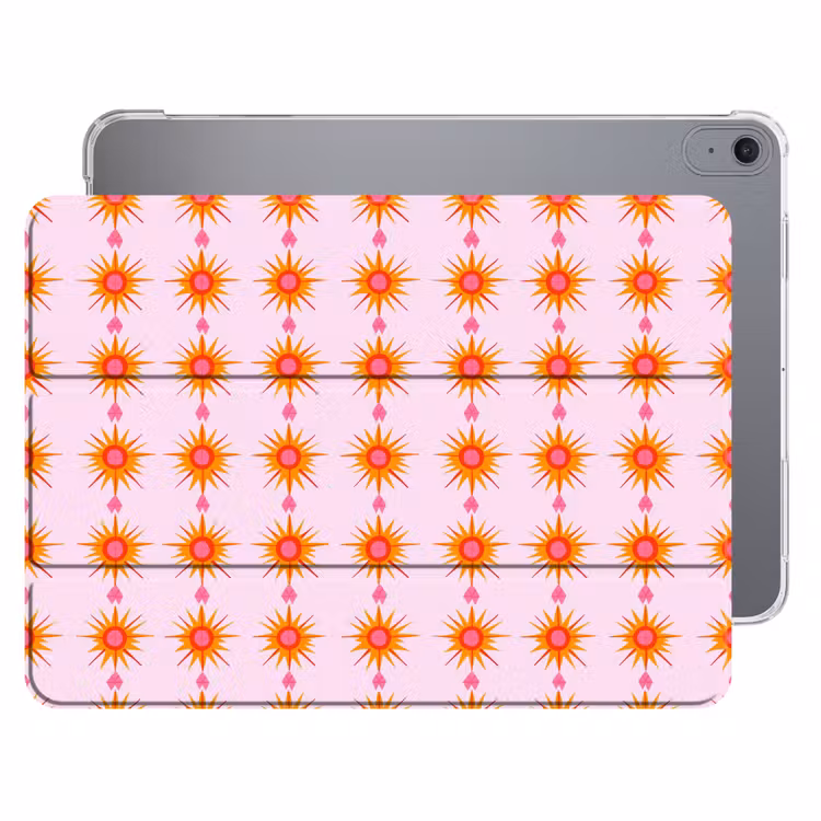 iPad hoes - Zon - Motief - Roze — 1
