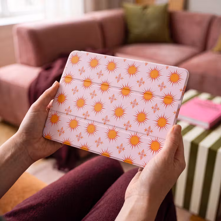 iPad hoes - Zon - Patroon - Roze — 4