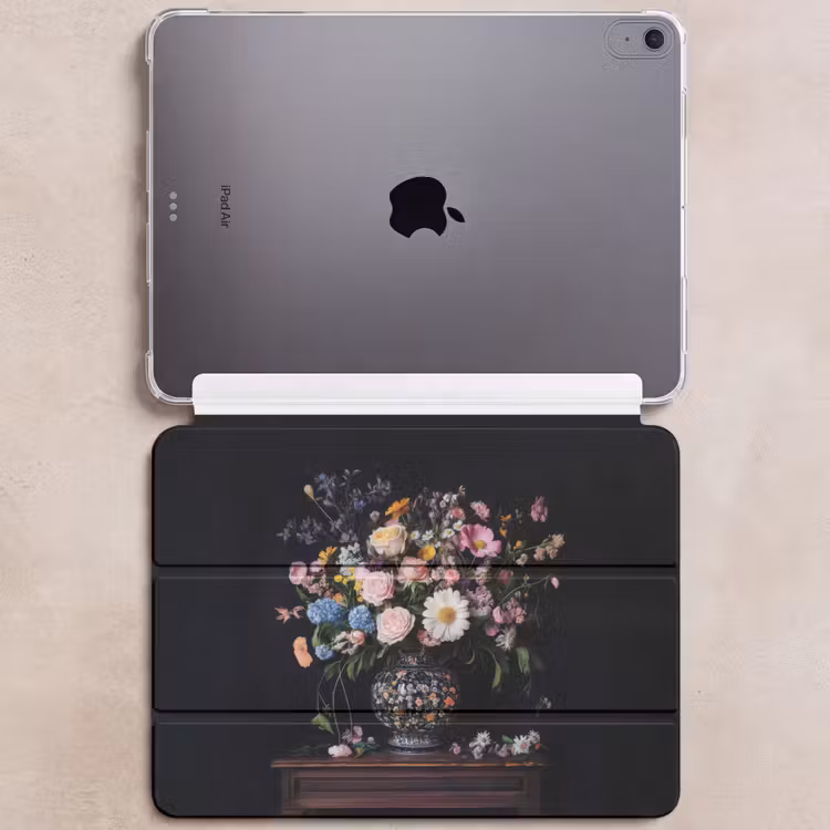 iPad hoes - Bloemenvaas - Hout - Bloemen - Boeket — 6