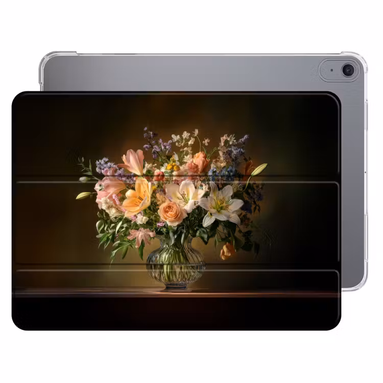 iPad hoes - Glazen - Bloemen - Boeket - Kleuren — 1