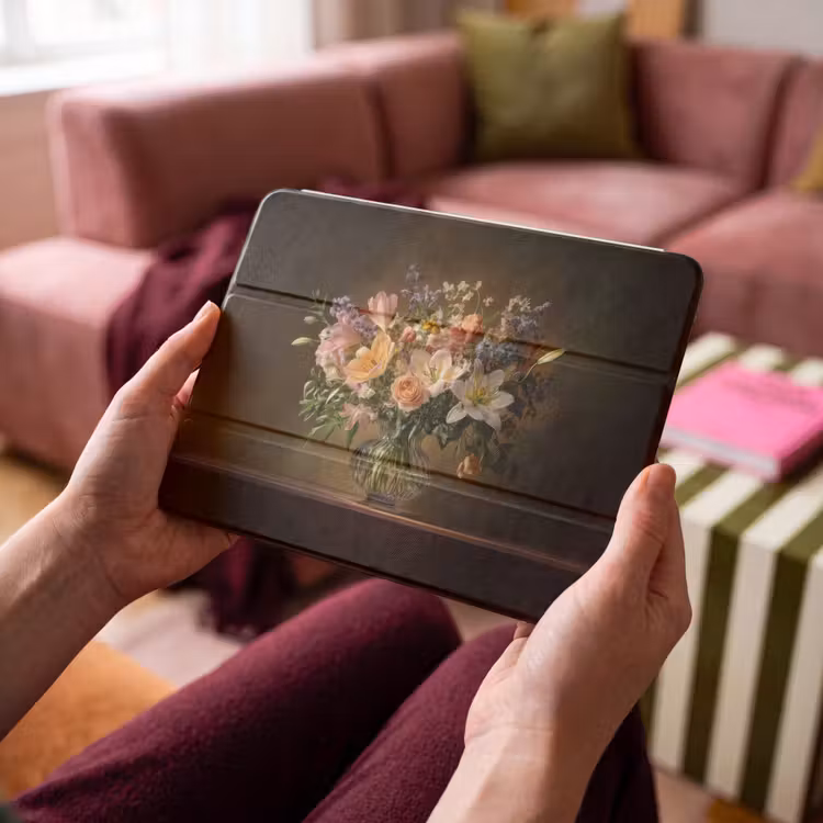 iPad hoes - Glazen - Bloemen - Boeket - Kleuren — 4