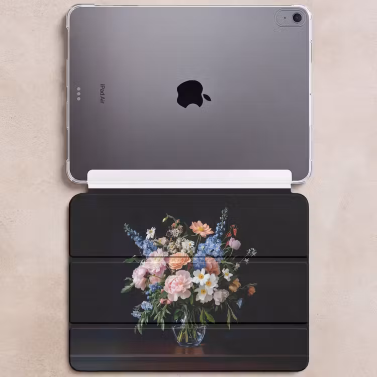 iPad hoes - Pastel - Bloemen - Glazen - Vaas — 6
