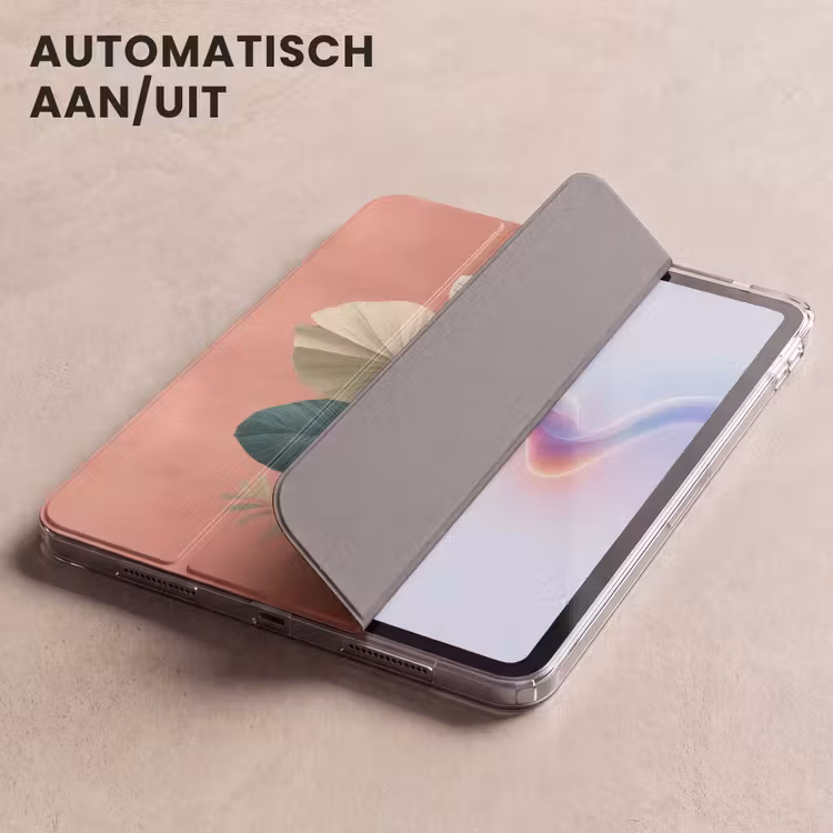 iPad hoes - Tropische bladeren - Bloemen - Roze - groen — 5