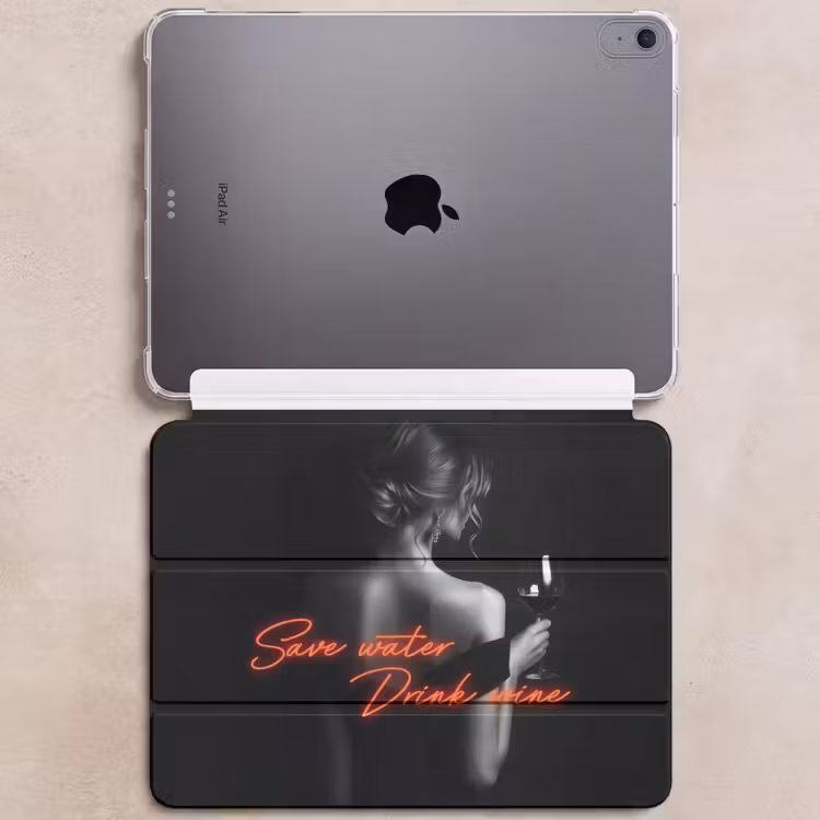 iPad hoes - Wijn - Vrouw - Neon - Quote — 6