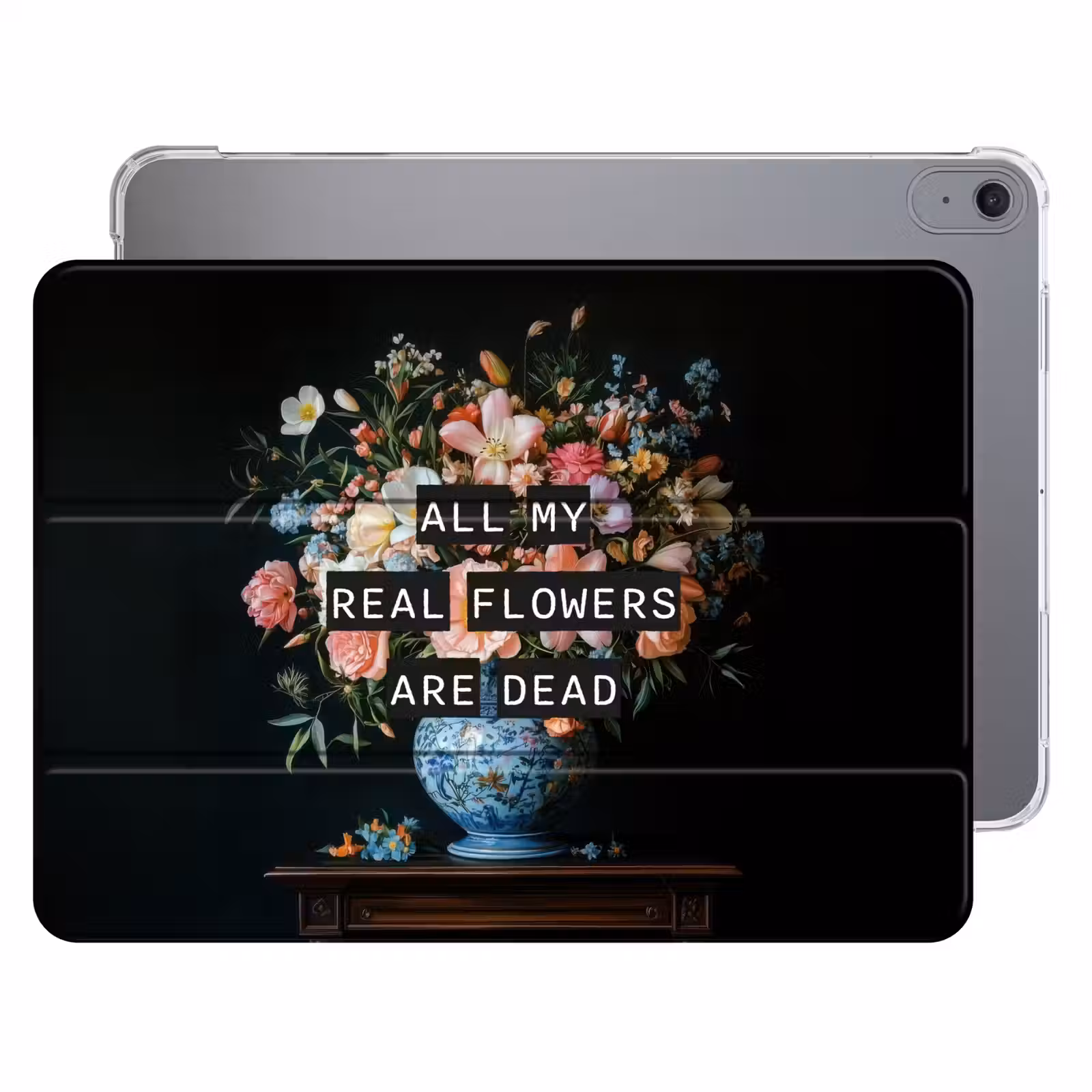 iPad hoes - Bloemen - Art - Pastel - Quotes — 1