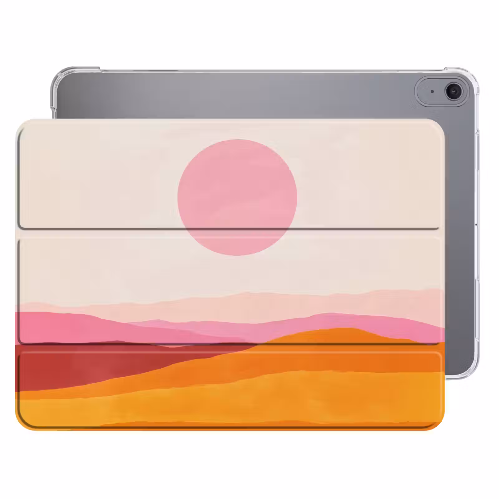 iPad hoes - Heuvels - Oranje - Zon - Abstract — 1