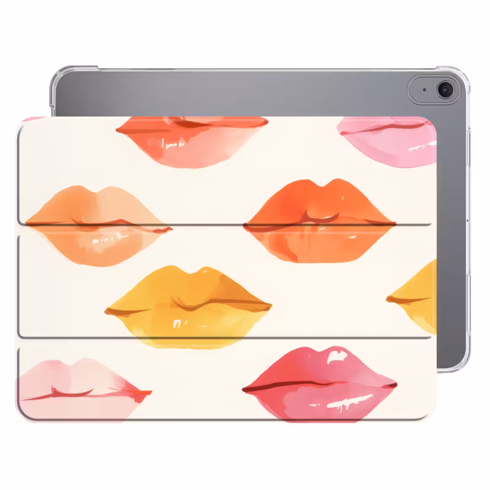 iPad hoes - Lippen - Kleurrijk - Glanzend — 1