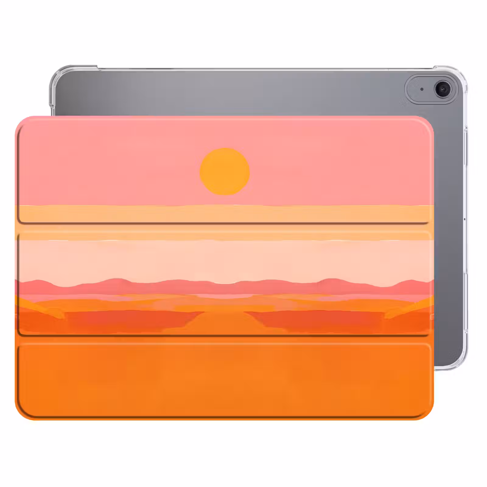 iPad hoes - Zon - Abstract - Landschap - Oranje — 1