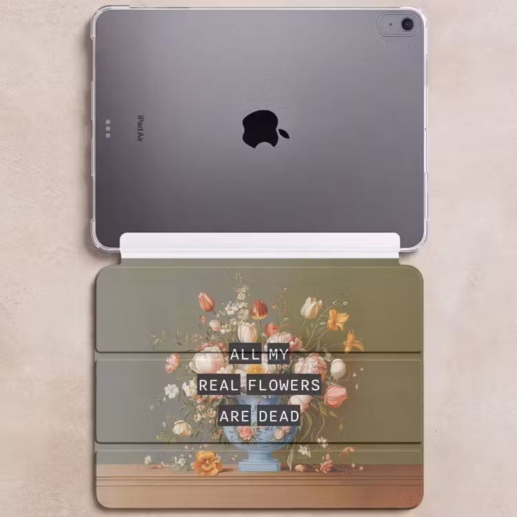 iPad hoes - Bloem - Quote - Vintage - Art — 6