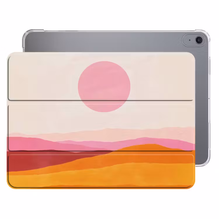 iPad hoes - Heuvels - Oranje - Zon - Abstract — 1