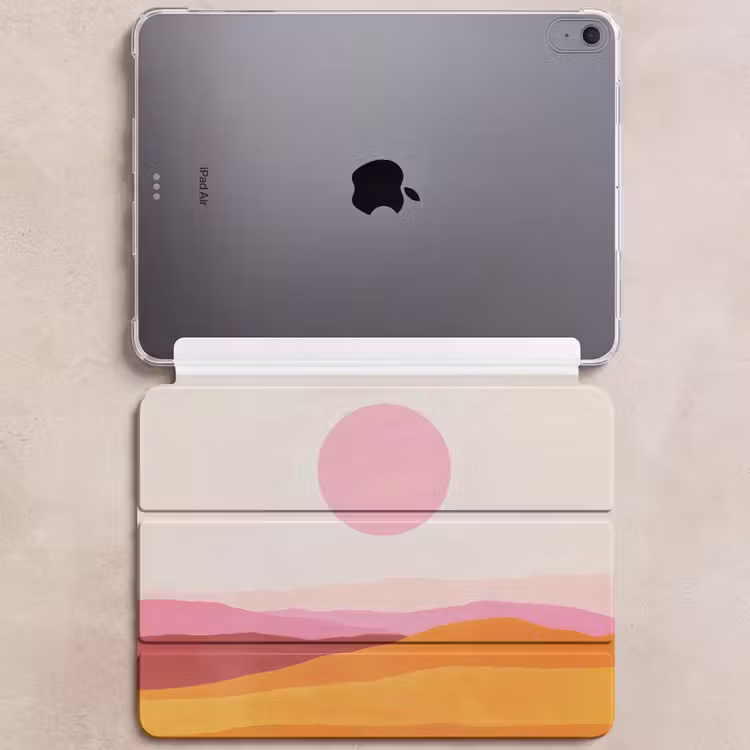 iPad hoes - Heuvels - Oranje - Zon - Abstract — 6