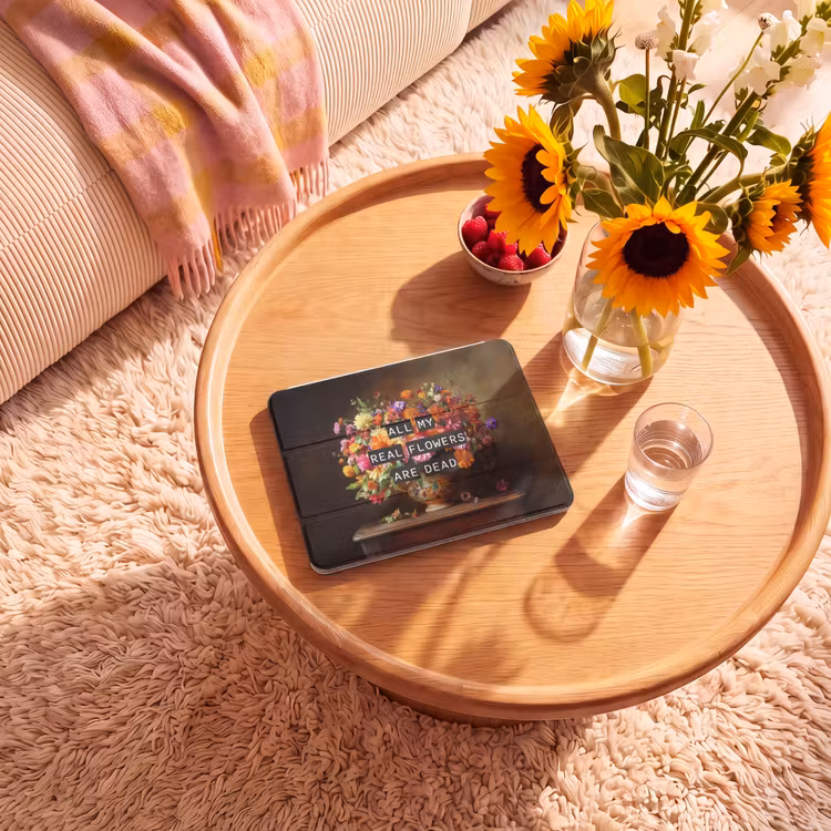 iPad hoes - Kleur - Bloemen - Vintage - Bloemenvaas — 2