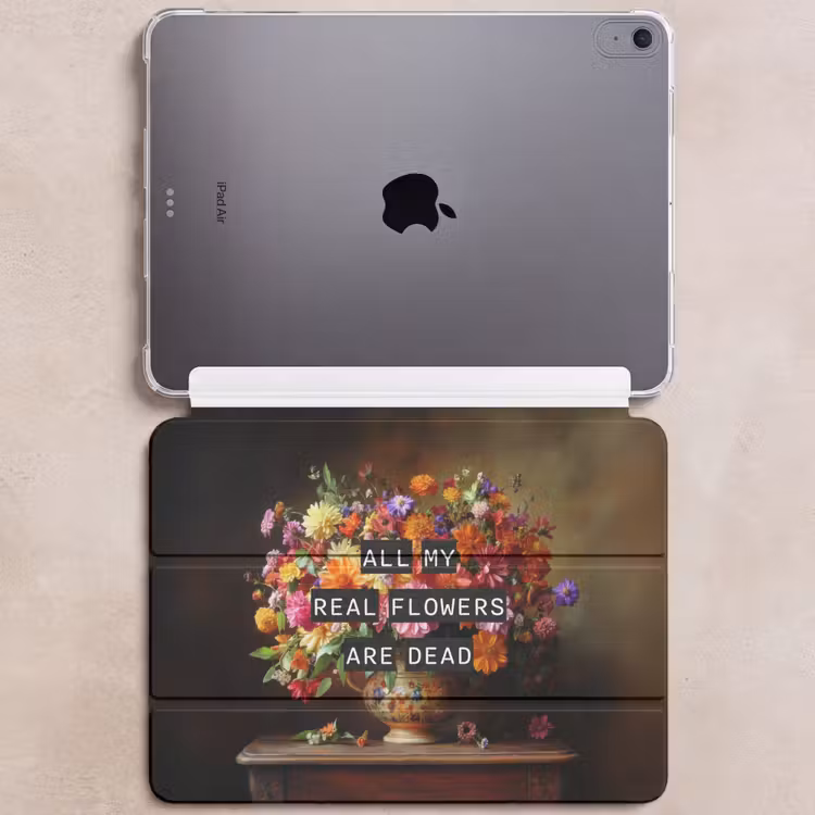 iPad hoes - Kleur - Bloemen - Vintage - Bloemenvaas — 6