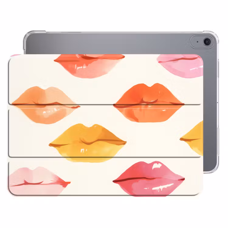 iPad hoes - Lippen - Kleurrijk - Glanzend — 1