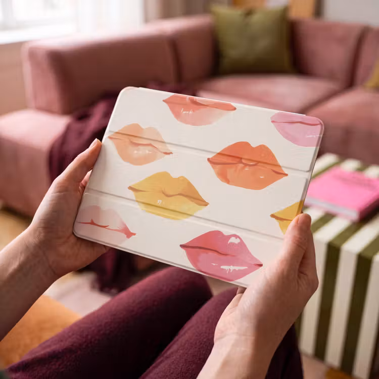 iPad hoes - Lippen - Kleurrijk - Glanzend — 4