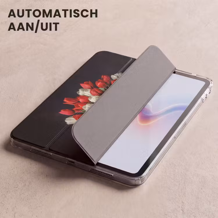 iPad hoes - Rode - Bloemen - Tulpen - Vaas — 5