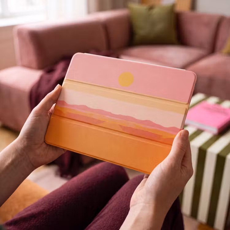 iPad hoes - Zon - Abstract - Landschap - Oranje — 4