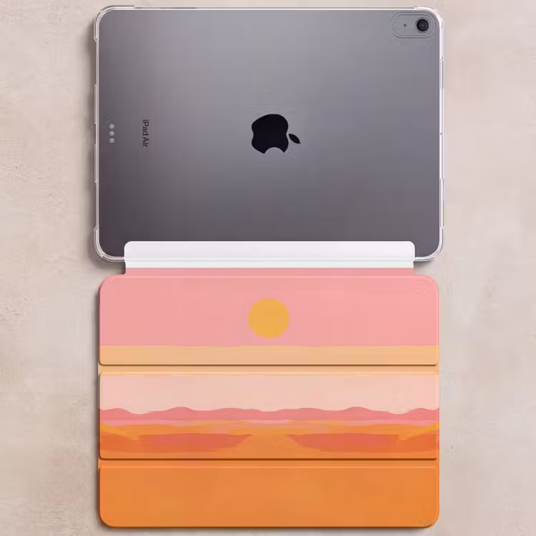 iPad hoes - Zon - Abstract - Landschap - Oranje — 6