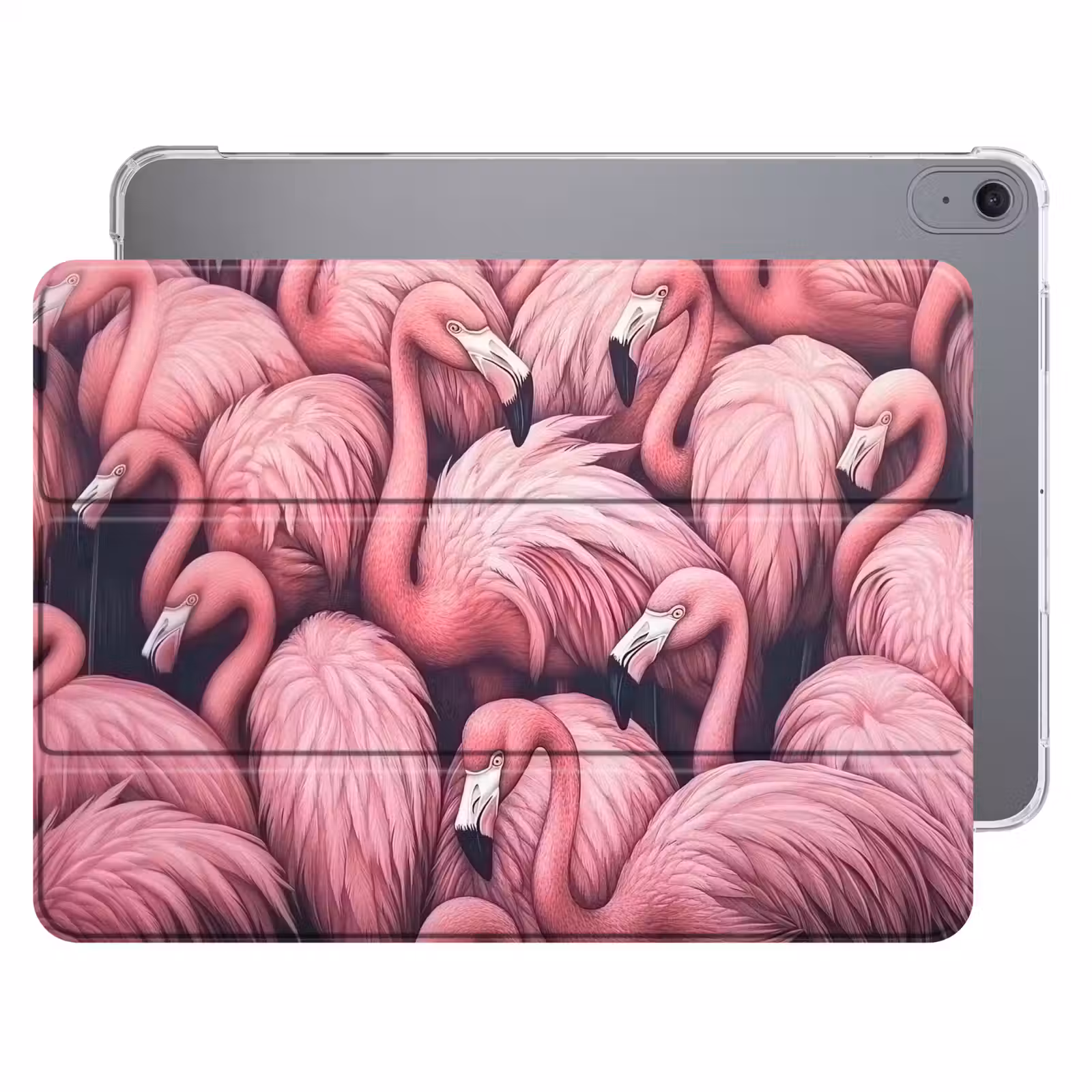 iPad hoes - Flamingo - Roze - Dieren — 1