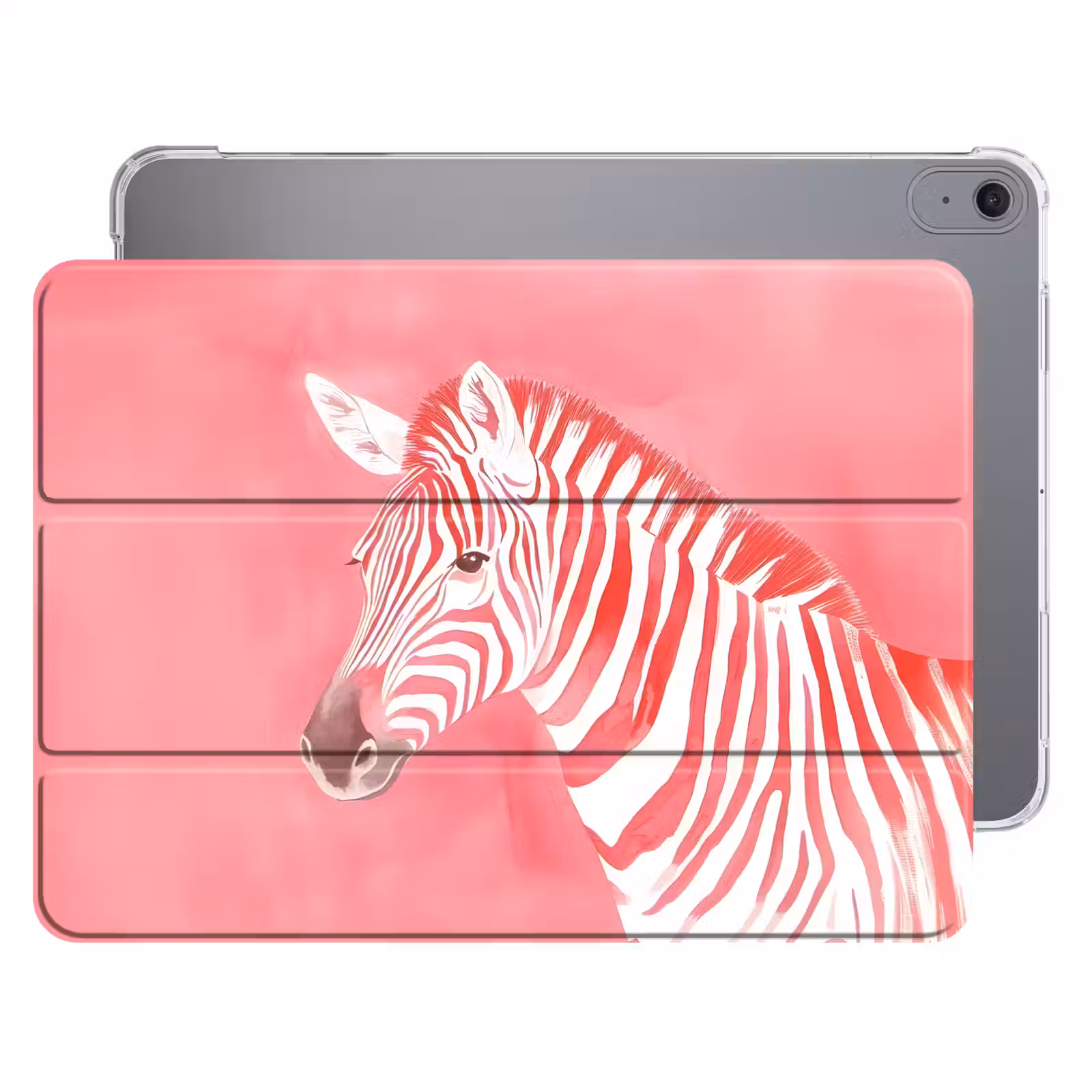 iPad hoes - Zebra - Pink - Verf — 1