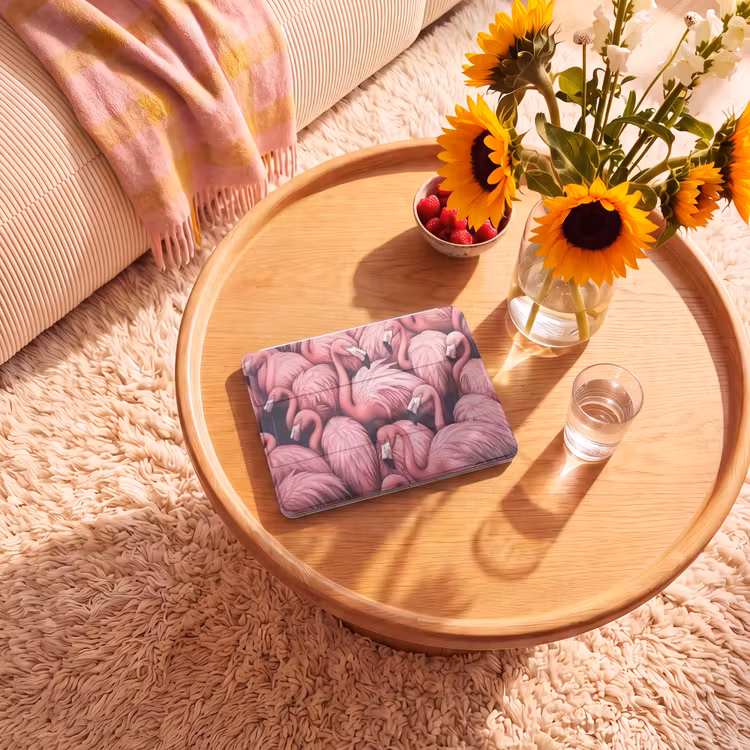 iPad hoes - Flamingo - Roze - Dieren — 2