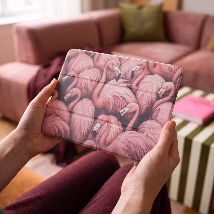 iPad hoes - Flamingo - Roze - Dieren — 4